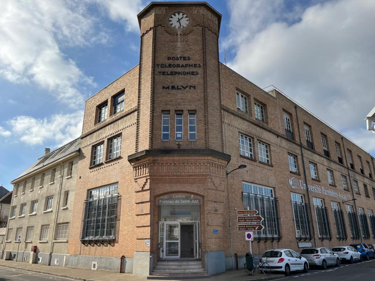 Le Vicomte Lejlighed Melun Eksteriør billede